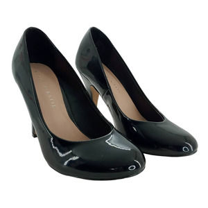 Kelly & Katie Coderno Heels Pump Black Patent Leather Womens 7